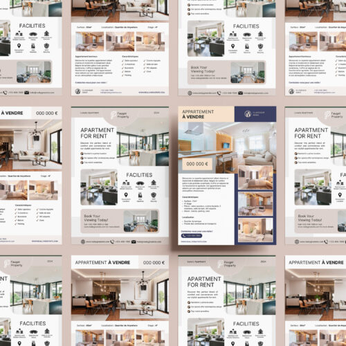 Pvc Work Flyers Porte-flyers en PVC - Paprika